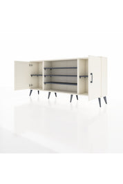 Arges Konsol 5 Raflı 2 Kapaklı 176x30x83 - S148M037V05A
