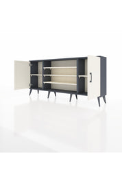 Arges Konsol 5 Raflı 2 Kapaklı 176x30x83 - S148M037V13A