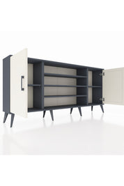 Arges Konsol 5 Raflı 2 Kapaklı 176x30x83 - S148M037V14A
