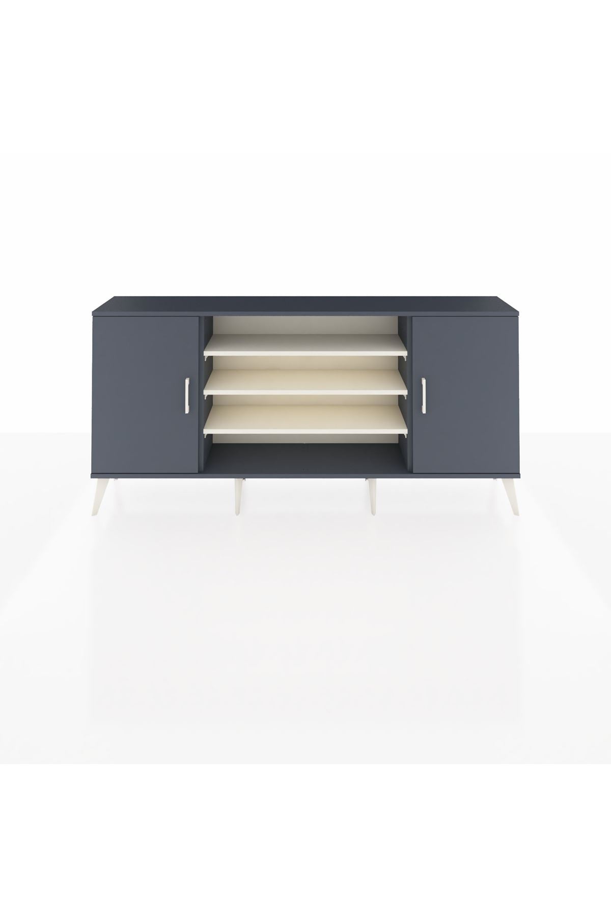 Arges Konsol 5 Raflı 2 Kapaklı 176x30x83 - S148M037V16A
