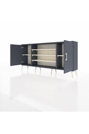 Arges Konsol 5 Raflı 2 Kapaklı 176x30x83 - S148M037V16A