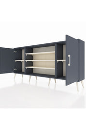 Arges Konsol 5 Raflı 2 Kapaklı 176x30x83 - S148M037V16A