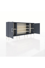 Arges Konsol 5 Raflı 2 Kapaklı 176x30x83 - S148M037V16A