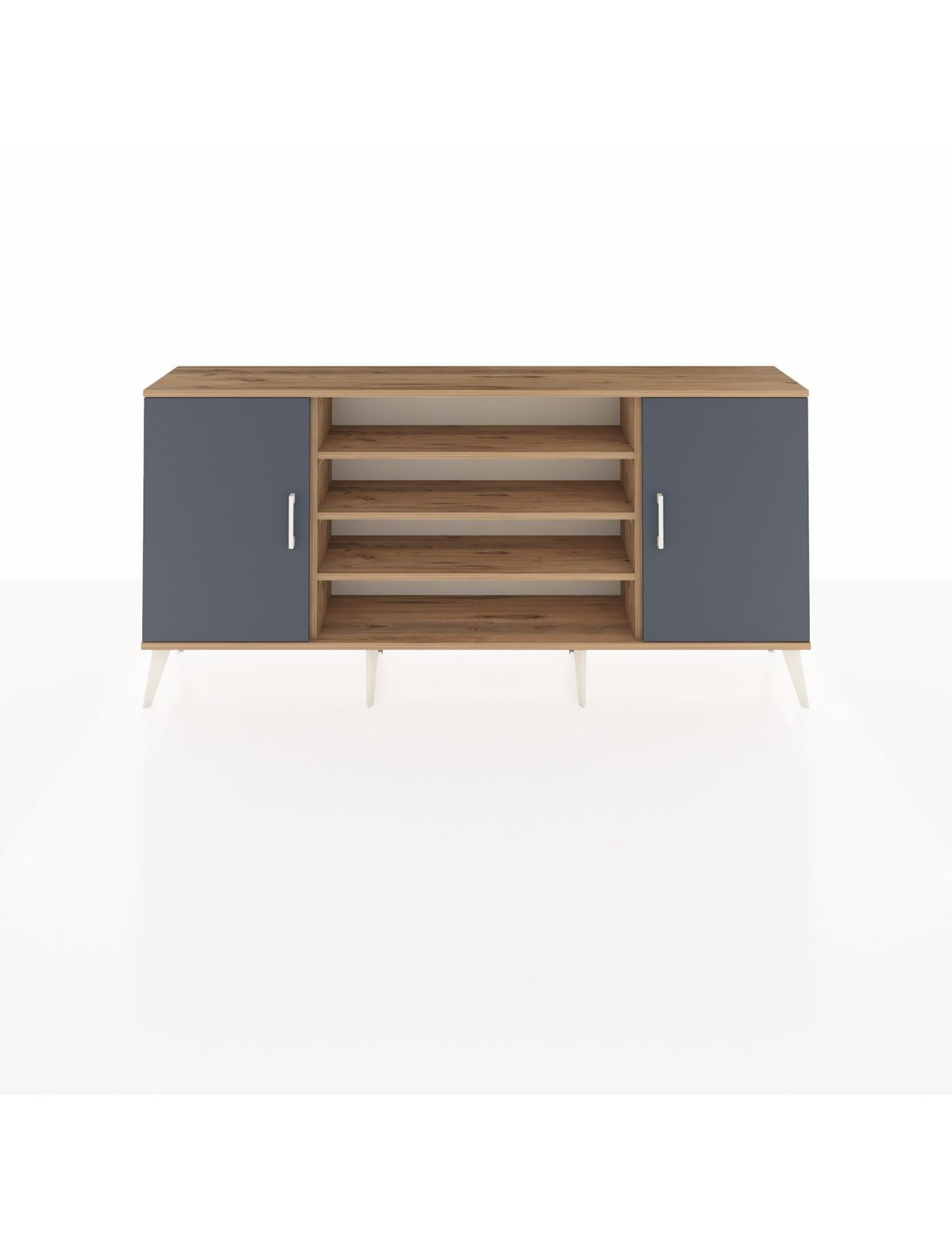 Arges Konsol 5 Raflı 2 Kapaklı 176x30x83 - S148M037V27A