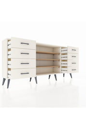 Arges Konsol 3 Raflı 8 Çekmeceli 176x30x83 - S148M038V01A