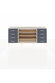 Arges Konsol 3 Raflı 8 Çekmeceli 176x30x83 - S148M038V02A