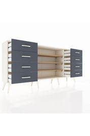 Arges Konsol 3 Raflı 8 Çekmeceli 176x30x83 - S148M038V02A