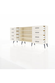 Arges Konsol 3 Raflı 8 Çekmeceli 176x30x83 - S148M038V04A