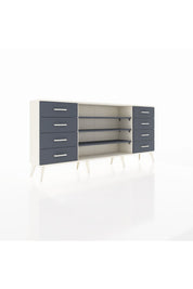 Arges Konsol 3 Raflı 8 Çekmeceli 176x30x83 - S148M038V08A