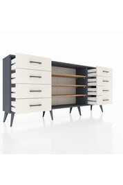 Arges Konsol 3 Raflı 8 Çekmeceli 176x30x83 - S148M038V10A