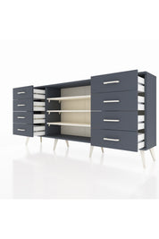 Arges Konsol 3 Raflı 8 Çekmeceli 176x30x83 - S148M038V14A