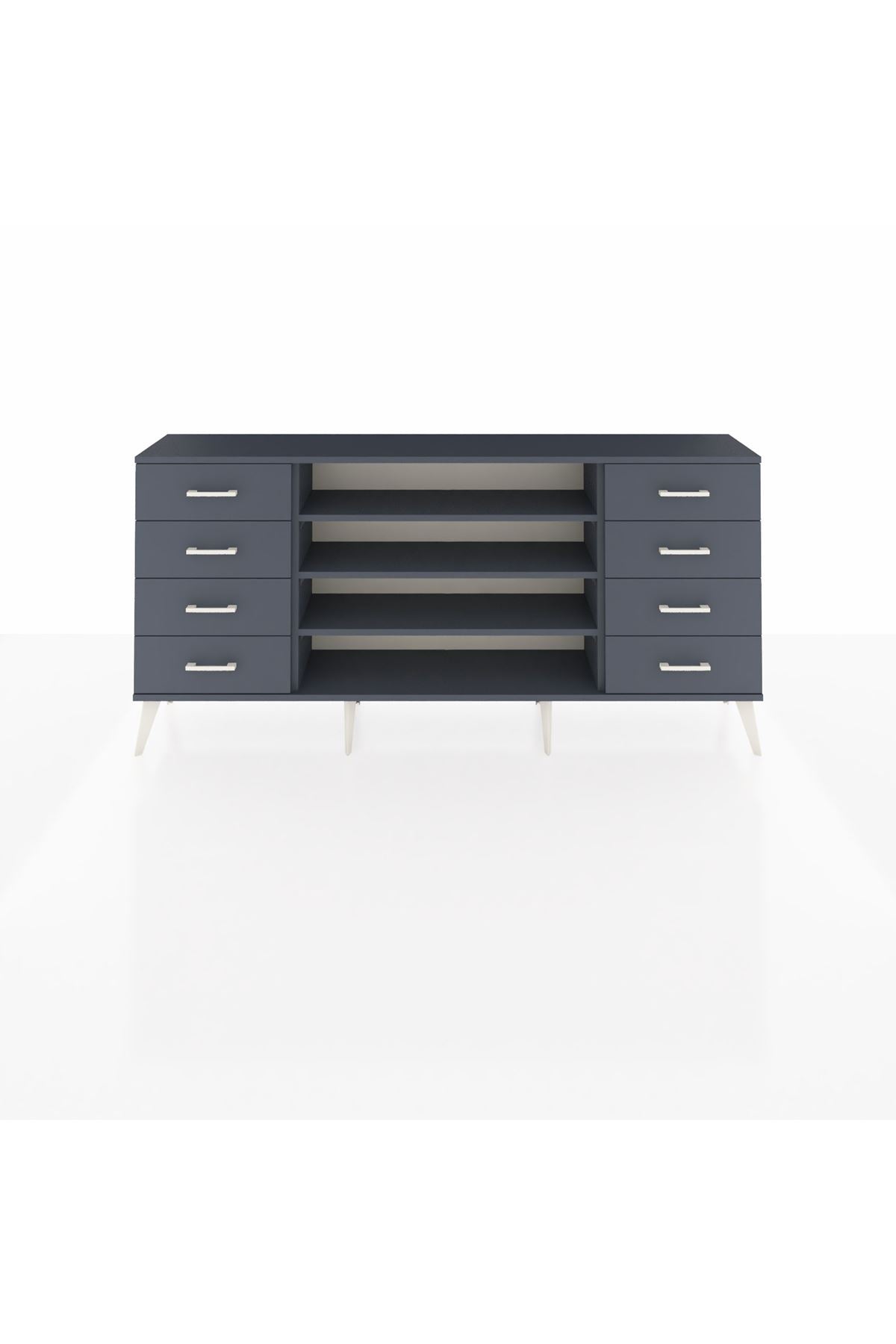 Arges Konsol 3 Raflı 8 Çekmeceli 176x30x83 - S148M038V17A