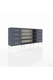 Arges Konsol 3 Raflı 8 Çekmeceli 176x30x83 - S148M038V17A