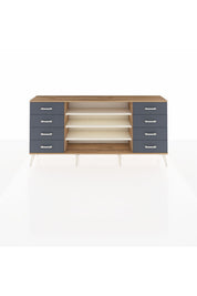 Arges Konsol 3 Raflı 8 Çekmeceli 176x30x83 - S148M038V23A