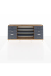 Arges Konsol 3 Raflı 8 Çekmeceli 176x30x83 - S148M038V26A