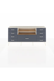 Arges Konsol 2 Raflı 9 Çekmeceli 176x30x83 - S148M039V02A
