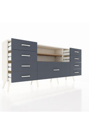 Arges Konsol 2 Raflı 9 Çekmeceli 176x30x83 - S148M039V02A