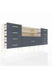 Arges Konsol 2 Raflı 9 Çekmeceli 176x30x83 - S148M039V05A