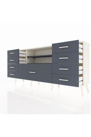Arges Konsol 2 Raflı 9 Çekmeceli 176x30x83 - S148M039V08A