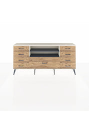 Arges Konsol 2 Raflı 9 Çekmeceli 176x30x83 - S148M039V09A