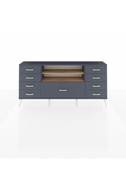 Arges Konsol 2 Raflı 9 Çekmeceli 176x30x83 - S148M039V11A