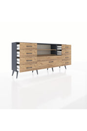 Arges Konsol 2 Raflı 9 Çekmeceli 176x30x83 - S148M039V12A
