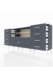 Arges Konsol 2 Raflı 9 Çekmeceli 176x30x83 - S148M039V14A