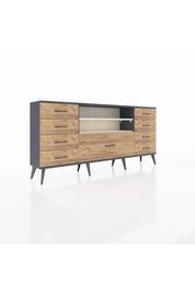 Arges Konsol 2 Raflı 9 Çekmeceli 176x30x83 - S148M039V15A