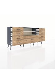 Arges Konsol 2 Raflı 9 Çekmeceli 176x30x83 - S148M039V15A