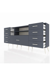 Arges Konsol 2 Raflı 9 Çekmeceli 176x30x83 - S148M039V17A