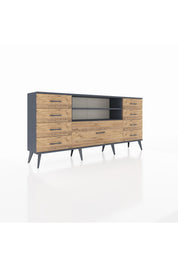 Arges Konsol 2 Raflı 9 Çekmeceli 176x30x83 - S148M039V18A