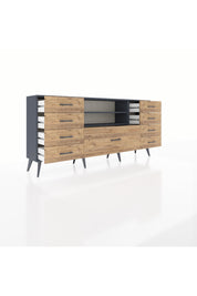 Arges Konsol 2 Raflı 9 Çekmeceli 176x30x83 - S148M039V18A