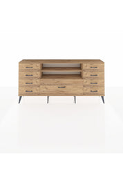 Arges Konsol 2 Raflı 9 Çekmeceli 176x30x83 - S148M039V21A