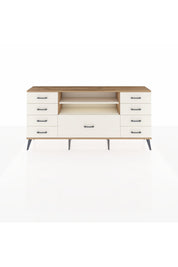 Arges Konsol 2 Raflı 9 Çekmeceli 176x30x83 - S148M039V22A