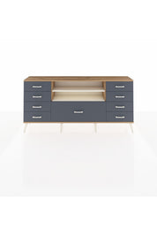 Arges Konsol 2 Raflı 9 Çekmeceli 176x30x83 - S148M039V23A