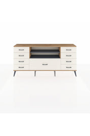 Arges Konsol 2 Raflı 9 Çekmeceli 176x30x83 - S148M039V25A