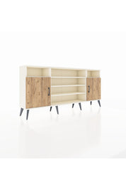 Arges Konsol 5 Raflı 2 Kapaklı 176x30x83 - S148M040V01A