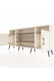 Arges Konsol 5 Raflı 2 Kapaklı 176x30x83 - S148M040V06A