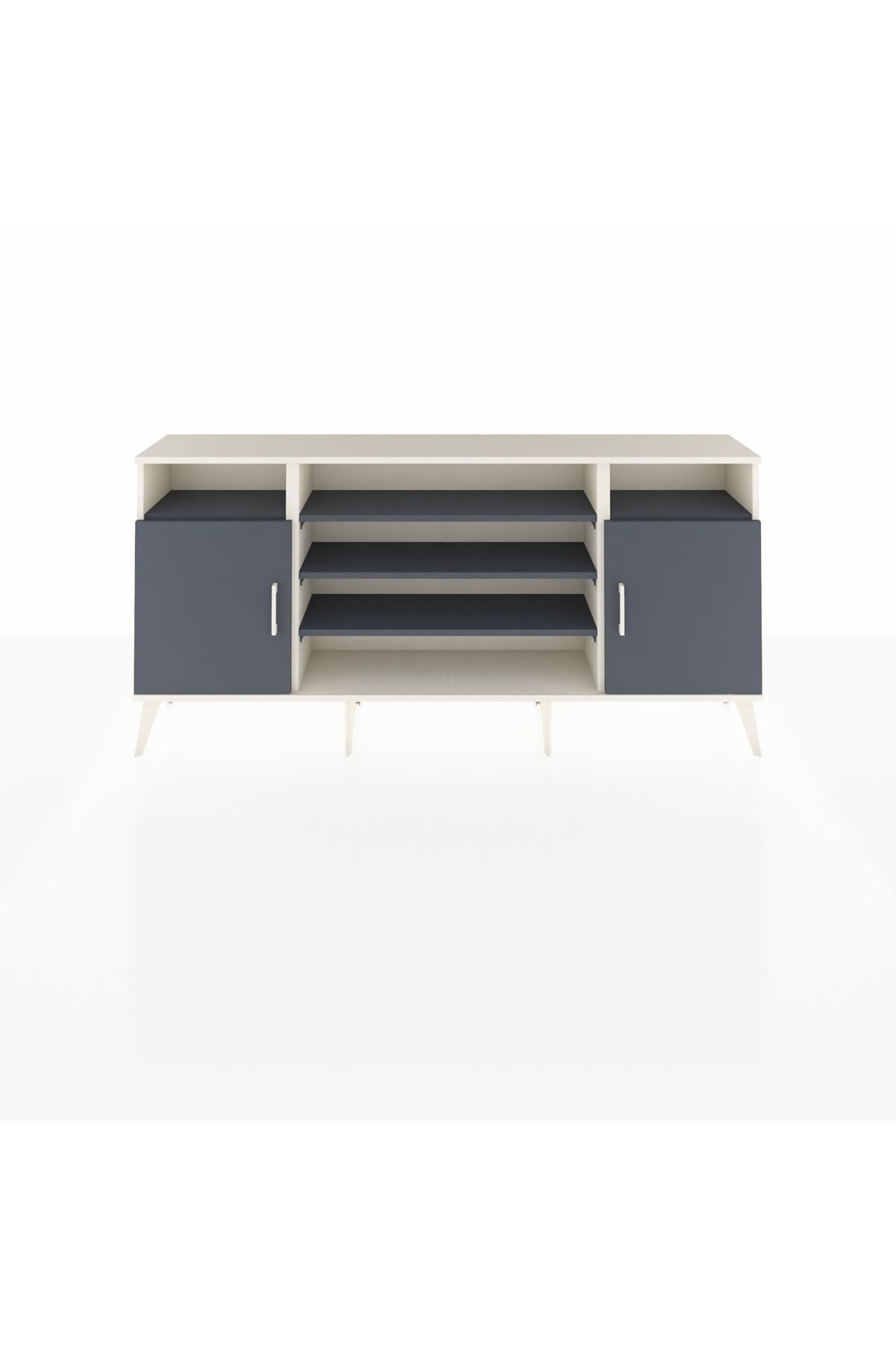 Arges Konsol 5 Raflı 2 Kapaklı 176x30x83 - S148M040V08A