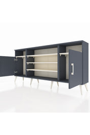 Arges Konsol 5 Raflı 2 Kapaklı 176x30x83 - S148M040V16A