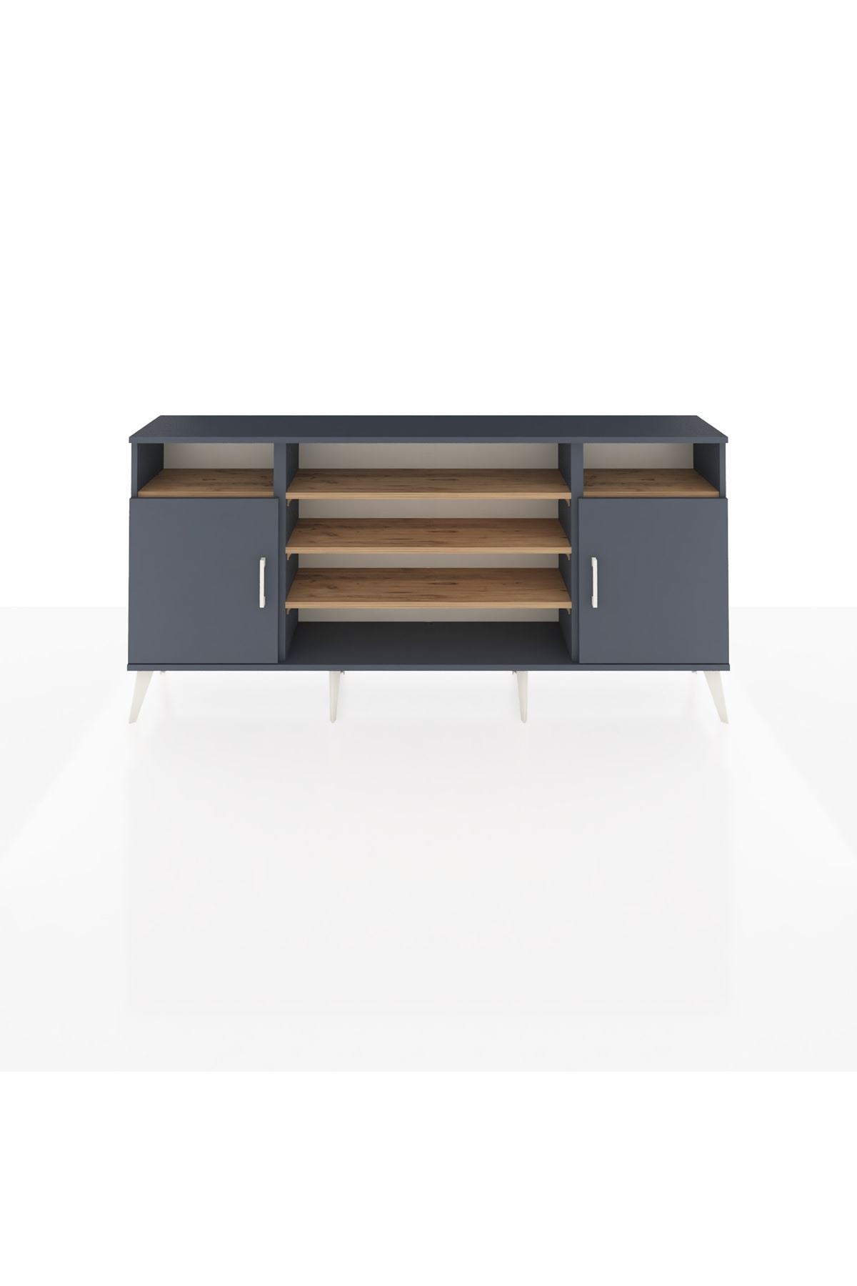 Arges Konsol 5 Raflı 2 Kapaklı 176x30x83 - S148M040V18A