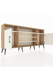 Arges Konsol 5 Raflı 2 Kapaklı 176x30x83 - S148M040V22A