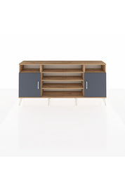 Arges Konsol 5 Raflı 2 Kapaklı 176x30x83 - S148M040V27A