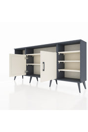 Arges Konsol 8 Raflı 2 Kapaklı 176x30x83 - S148M042V13A