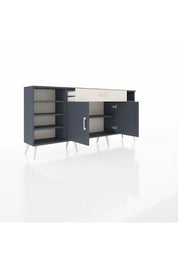 Arges Konsol 7 Raflı Tek Çekmeceli 2 Kapaklı 176x30x83 - S148M043V16A