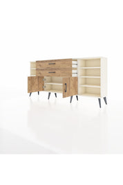 Arges Konsol 7 Raflı 2 Çekmeceli 2 Kapaklı 176x30x83 - S148M044V03A