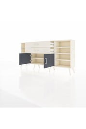Arges Konsol 7 Raflı 2 Çekmeceli 2 Kapaklı 176x30x83 - S148M044V07A