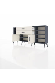 Arges Konsol 7 Raflı 2 Çekmeceli 2 Kapaklı 176x30x83 - S148M044V13A