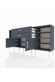 Arges Konsol 7 Raflı 2 Çekmeceli 2 Kapaklı 176x30x83 - S148M044V17A