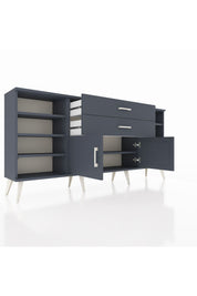 Arges Konsol 7 Raflı 2 Çekmeceli 2 Kapaklı 176x30x83 - S148M044V17A
